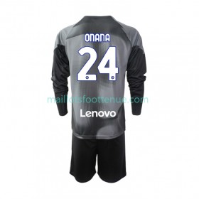 Maillot/Tenue Inter Milan Andre Onana 24 Gardien Enfant Domicile 2022/2023 Manche Longue